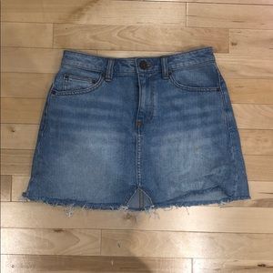 Jean skirt